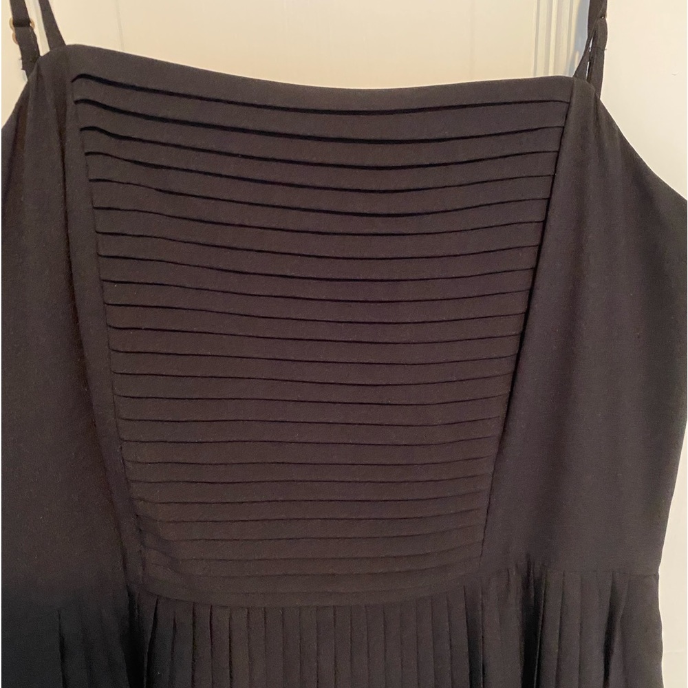 Lands End CANVAS black cocktail dress